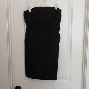 Strapless dress